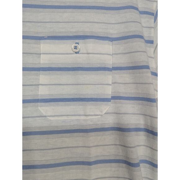 Vintage Knightsbridge Polo Shirt Mens Large Preppy Tennis Country Club 80s - Picture 4 of 9